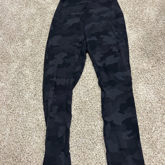 lululemon athletica Pants - Lululemon Dark Camo Leggings